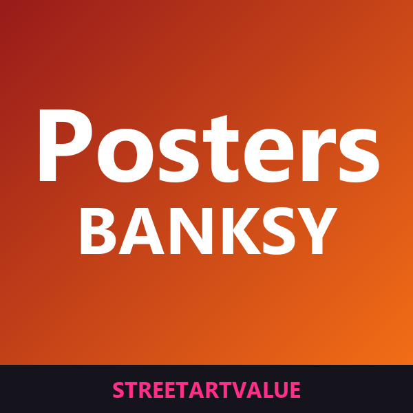 Banksy posters & wall decor on Amazon