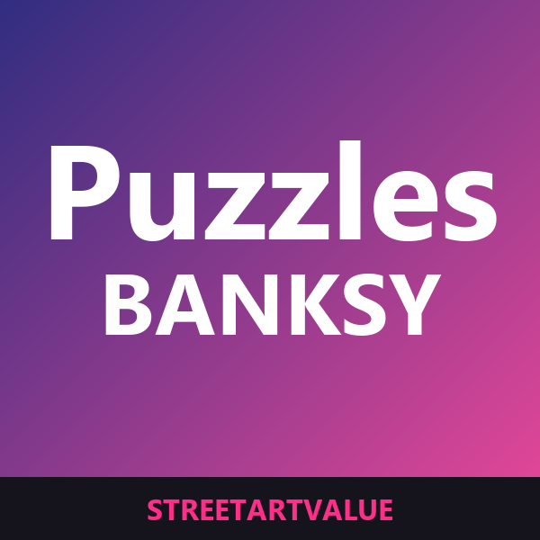 Banksy puzzles on Amazon