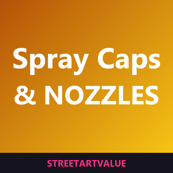 Spray caps & nozzles on Amazon