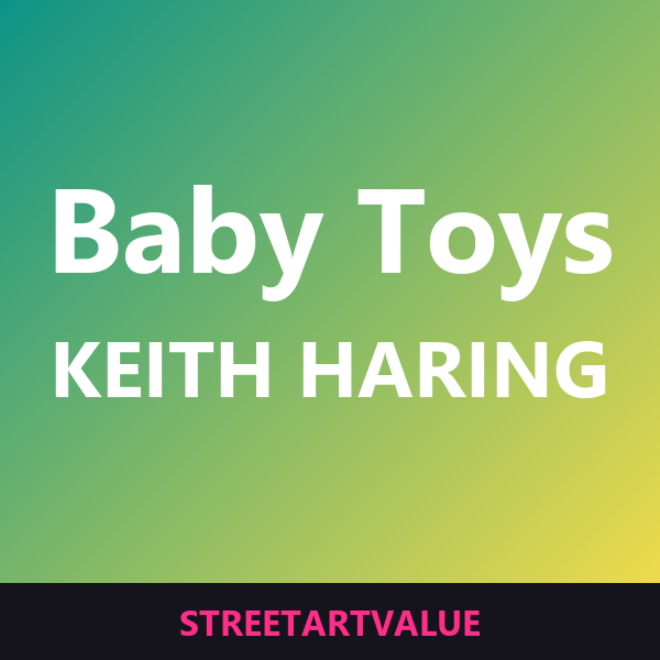 Keith Haring baby toys on Amazon