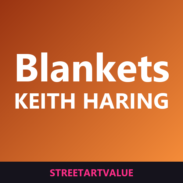Keith Haring blankets & throws on Amazon