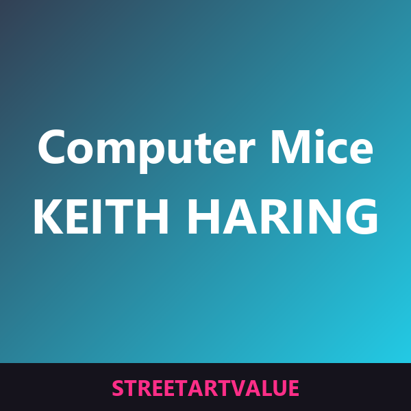 Haring-style computer mice Haring-style computer mice: street art books and supplies on Amazon