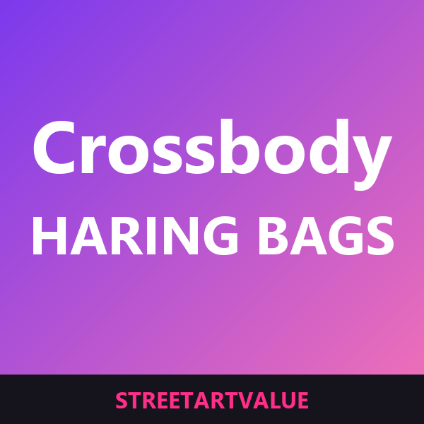 Keith Haring crossbody bags on Amazon