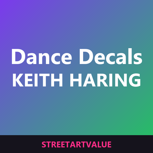 Dancing figures wall decals: street art books and supplies on Amazon