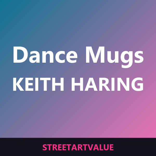 Dancing figures mugs: street art books and supplies on Amazon