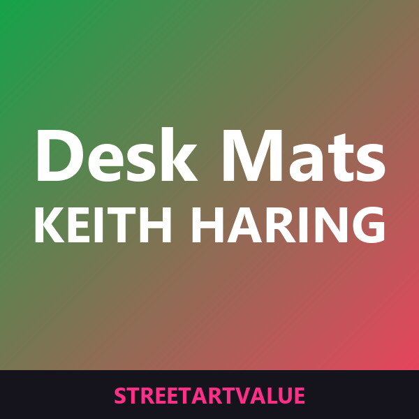 Keith Haring desk mats Keith Haring desk mats: street art books and supplies on Amazon