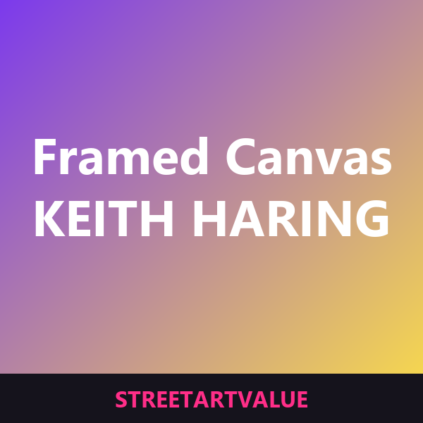 Framed Haring canvas prints Framed Haring canvas prints: street art books and supplies on Amazon