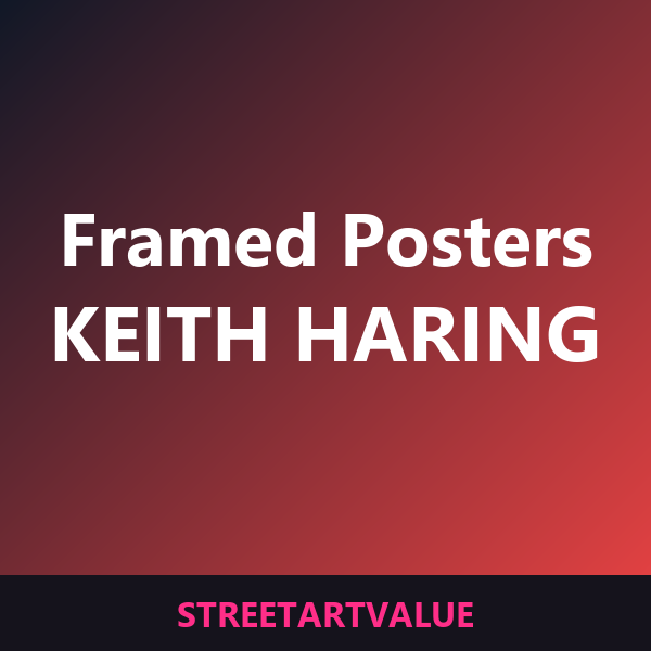 Keith Haring framed posters Keith Haring framed posters: street art books and supplies on Amazon