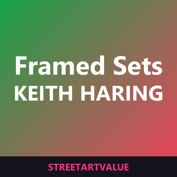 Framed Haring sets of 3 Framed Haring sets of 3: street art books and supplies on Amazon