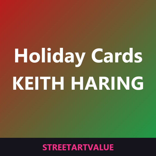 Keith Haring holiday cards Keith Haring holiday cards: street art books and supplies on Amazon