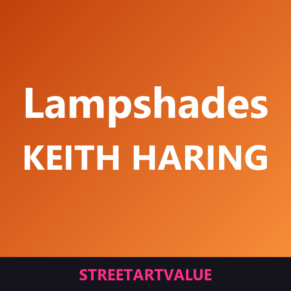 Keith Haring lampshades on Amazon