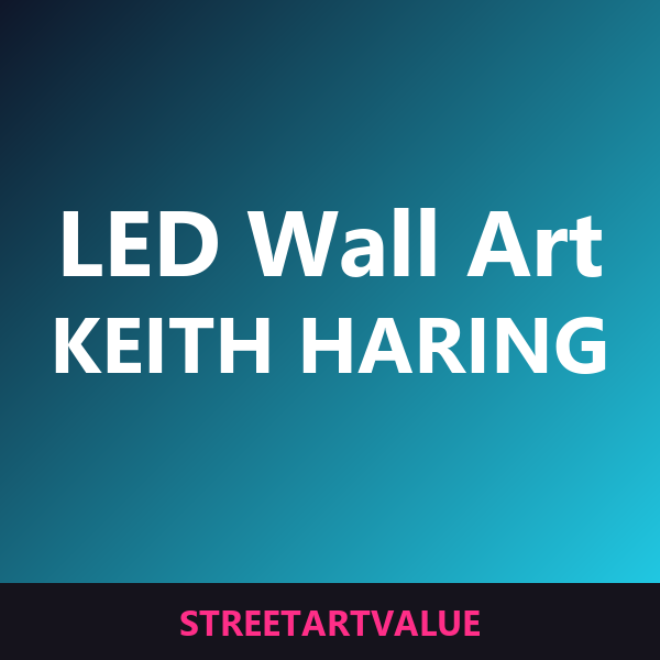 LED wall art on Amazon