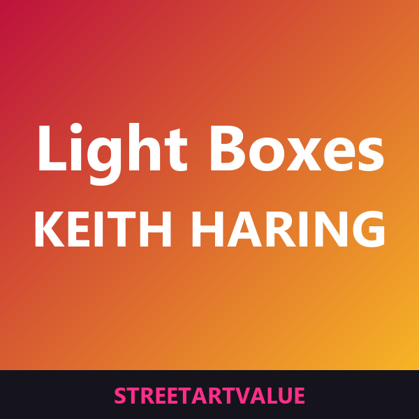 Keith Haring light boxes on Amazon