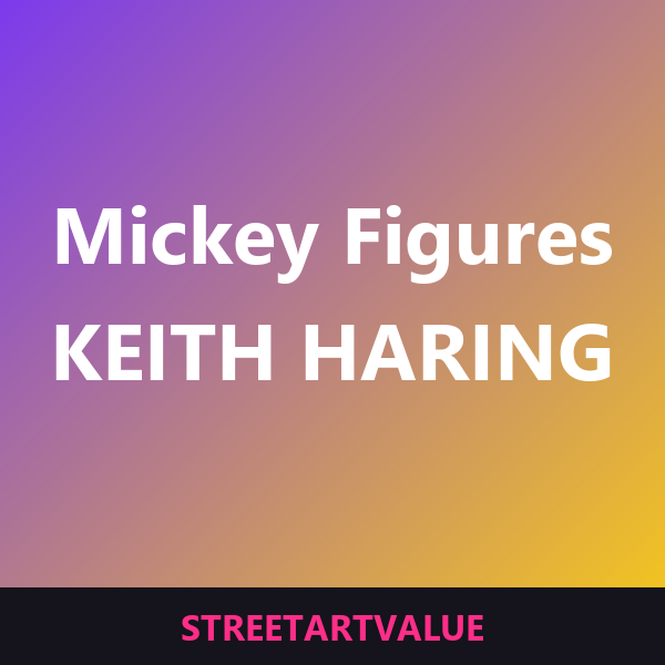 Mickey x Haring figures Mickey x Haring figures: street art books and supplies on Amazon