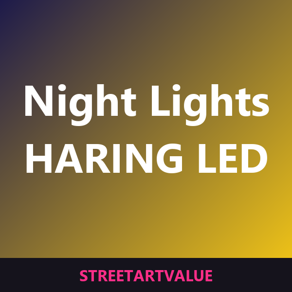 Keith Haring night lights on Amazon