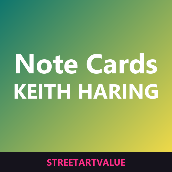 Keith Haring note cards Keith Haring note cards: street art books and supplies on Amazon