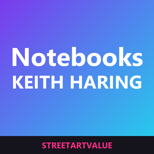 Keith Haring notebooks on Amazon