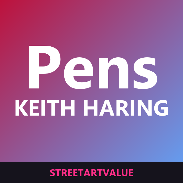 Keith Haring pens & pencils on Amazon