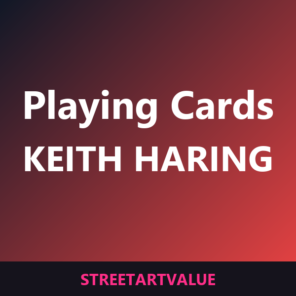 Keith Haring playing cards Keith Haring playing cards: street art books and supplies on Amazon