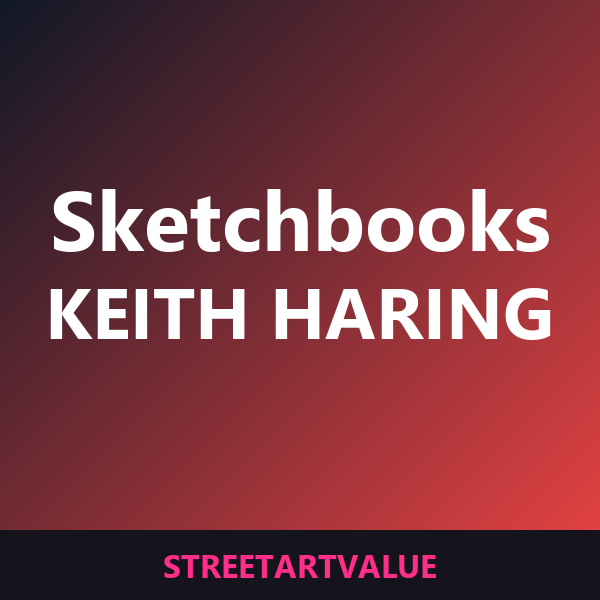Keith Haring sketchbooks on Amazon