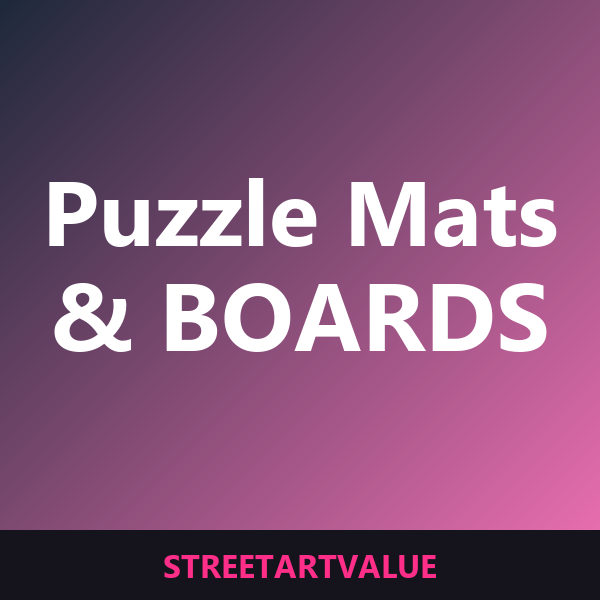 Puzzle mats & boards on Amazon