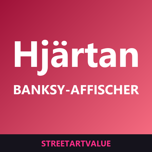 Banksy-affischer med hjärtan & kärlek: böcker och tillbehör om gatukonst på Amazon