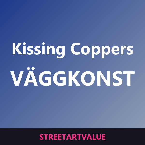 Kissing Coppers – väggkonst: böcker och tillbehör om gatukonst på Amazon