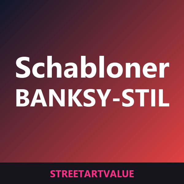 Schabloner i Banksy-stil: böcker och tillbehör om gatukonst på Amazon