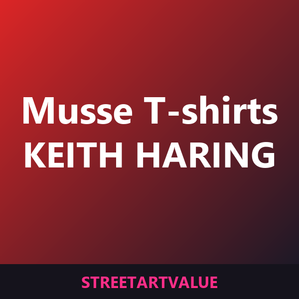 Keith Haring Musse Pigg-T-shirts: böcker och tillbehör om gatukonst på Amazon