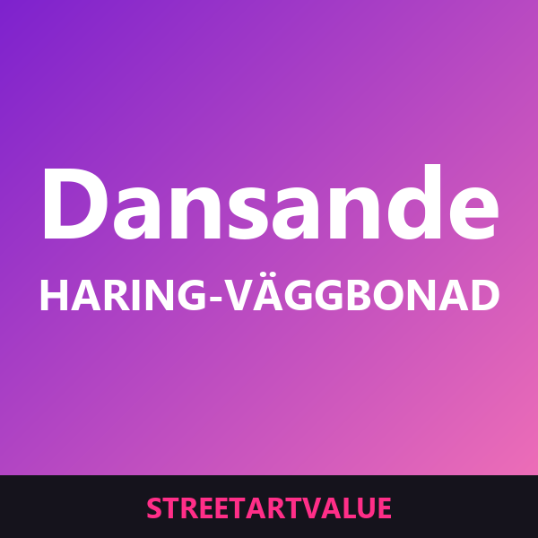 Väggbonader med dansande figurer: böcker och tillbehör om gatukonst på Amazon