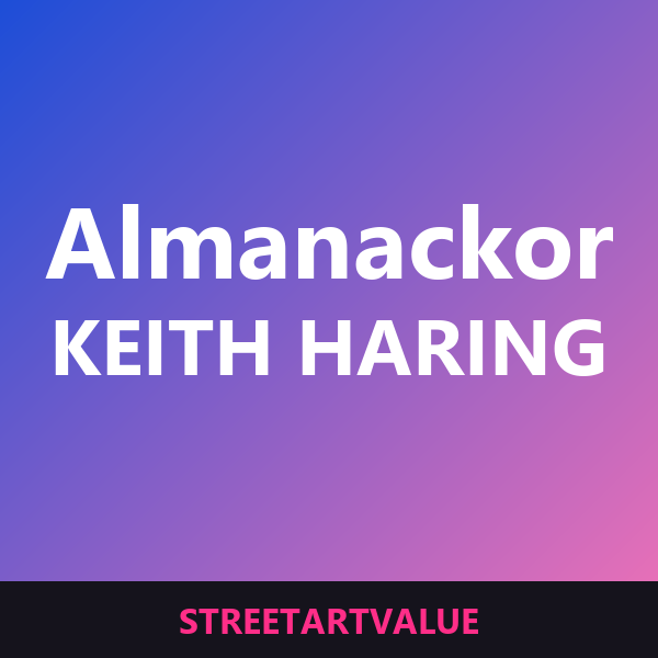 Keith Haring-almanackor & dagböcker: böcker och tillbehör om gatukonst på Amazon