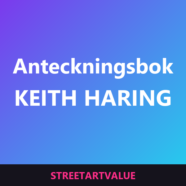 Keith Haring-anteckningsböcker: böcker och tillbehör om gatukonst på Amazon