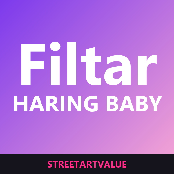 Keith Haring-babyfiltar: böcker och tillbehör om gatukonst på Amazon