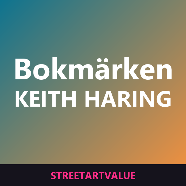 Keith Haring-bokmärken: böcker och tillbehör om gatukonst på Amazon