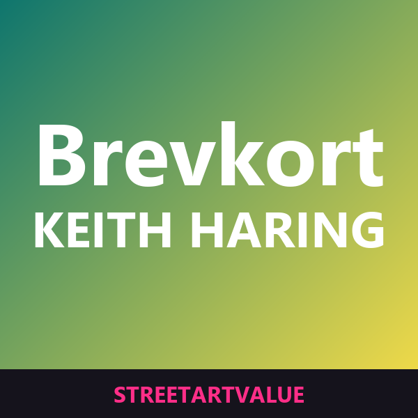 Keith Haring-brevkort: böcker och tillbehör om gatukonst på Amazon