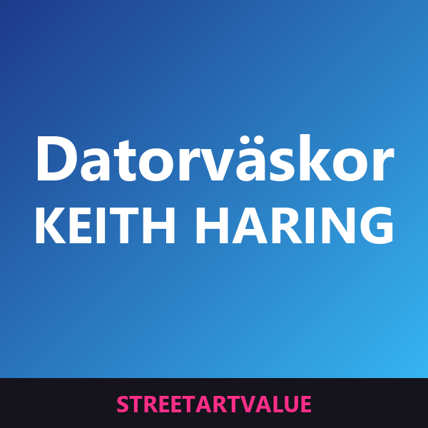 Keith Haring-datorväskor: böcker och tillbehör om gatukonst på Amazon