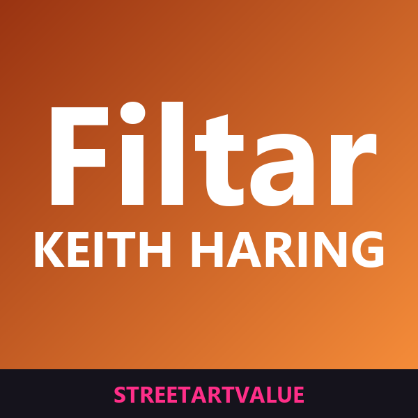 Keith Haring-filtar & plädar: böcker och tillbehör om gatukonst på Amazon