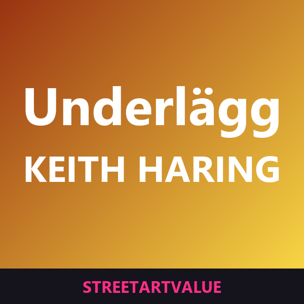 Keith Haring-glasunderlägg: böcker och tillbehör om gatukonst på Amazon