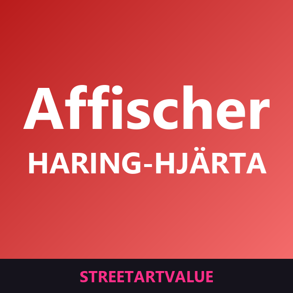 Keith Haring-affischer med hjärta: böcker och tillbehör om gatukonst på Amazon