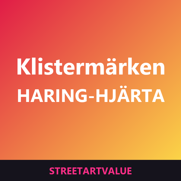 Keith Haring-klistermärken med hjärta: böcker och tillbehör om gatukonst på Amazon