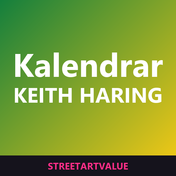 Keith Haring-kalendrar: böcker och tillbehör om gatukonst på Amazon