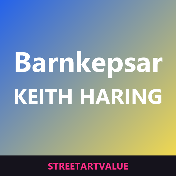 Keith Haring-kepsar för barn på Amazon