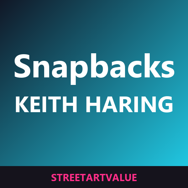 Keith Haring-snapbacks på Amazon