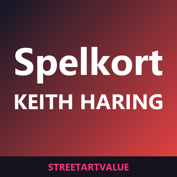 Keith Haring-spelkort: böcker och tillbehör om gatukonst på Amazon