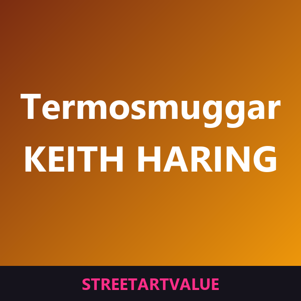 Keith Haring-termosmuggar: böcker och tillbehör om gatukonst på Amazon