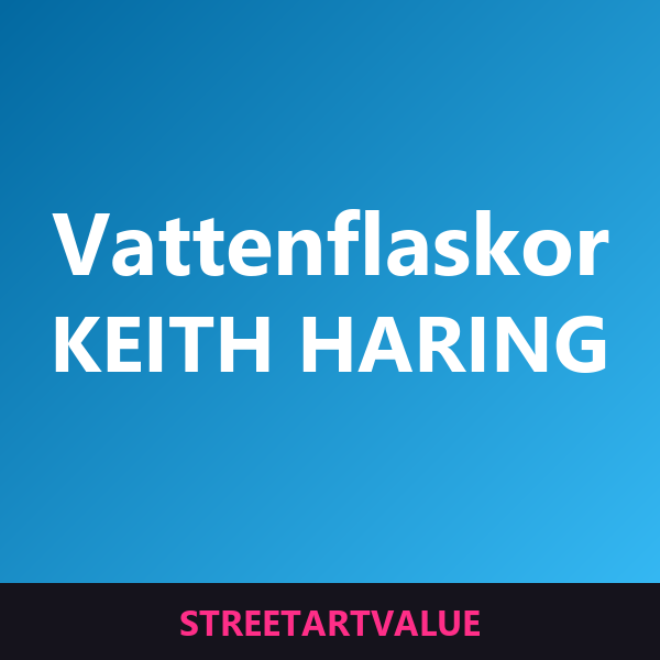 Keith Haring-vattenflaskor: böcker och tillbehör om gatukonst på Amazon