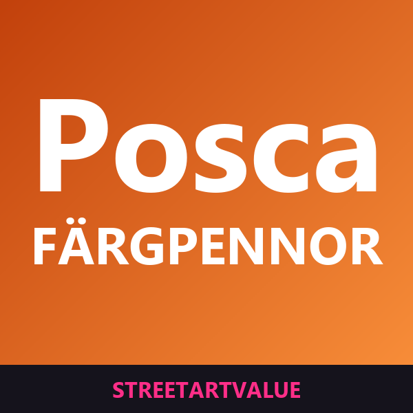 Posca-pennor: böcker och tillbehör om gatukonst på Amazon
