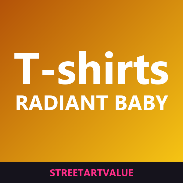 Radiant Baby T-shirts: böcker och tillbehör om gatukonst på Amazon