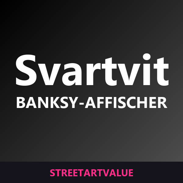 Svartvita Banksy-affischer: böcker och tillbehör om gatukonst på Amazon